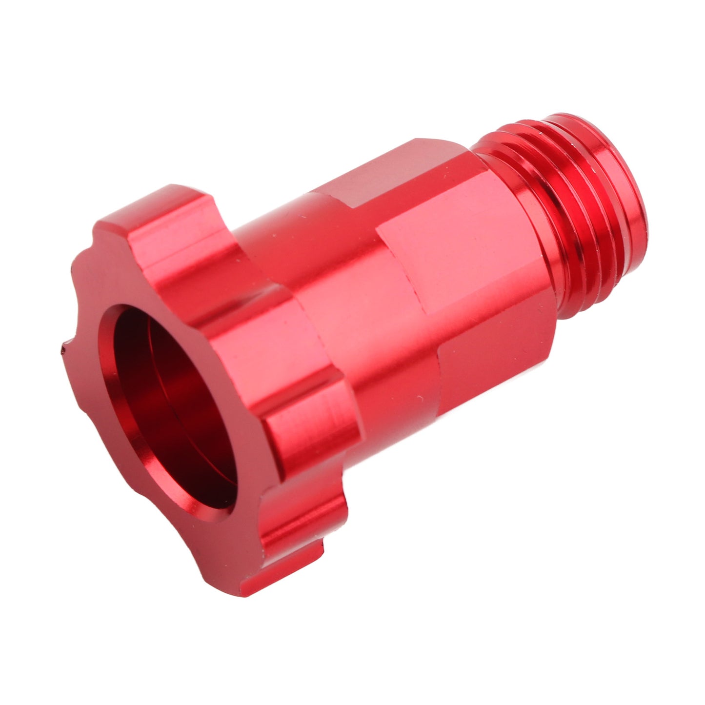 M16 1.5mm Spray Cup Connector Pot Joints Stainless Steel Disposable Pot Connector Airbrush Adapter External Thread