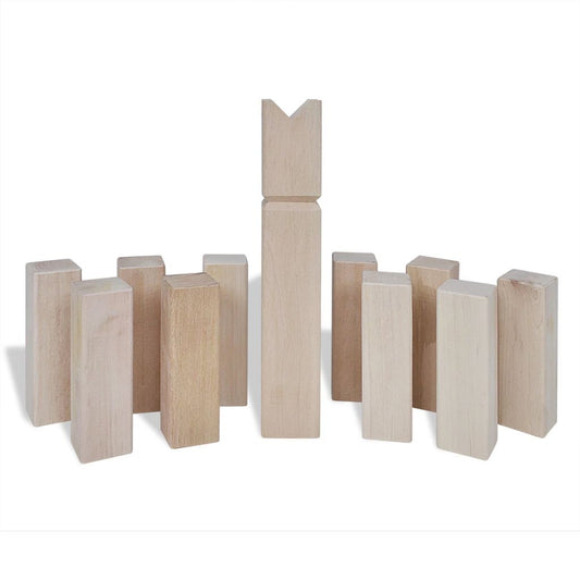 Wooden Kubb Game Set