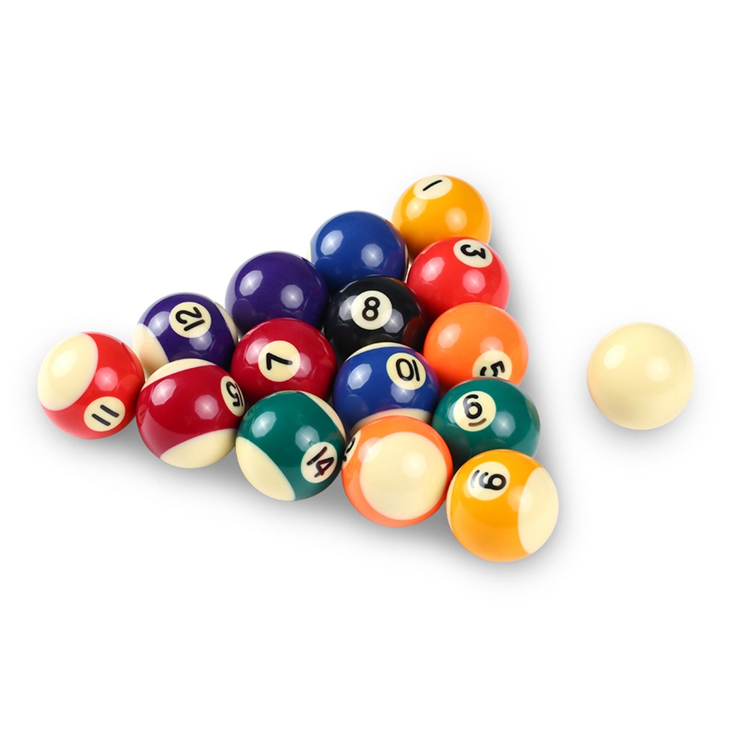 25MM / 32MM / 38MM Children Billiards Table Balls Set Resin Small Pool Cue Balls Full Set