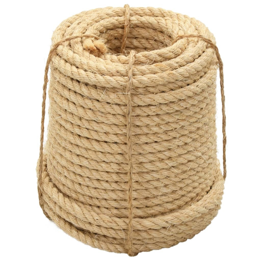 vidaXL Rope 100% Sisal 12 mm 50 m