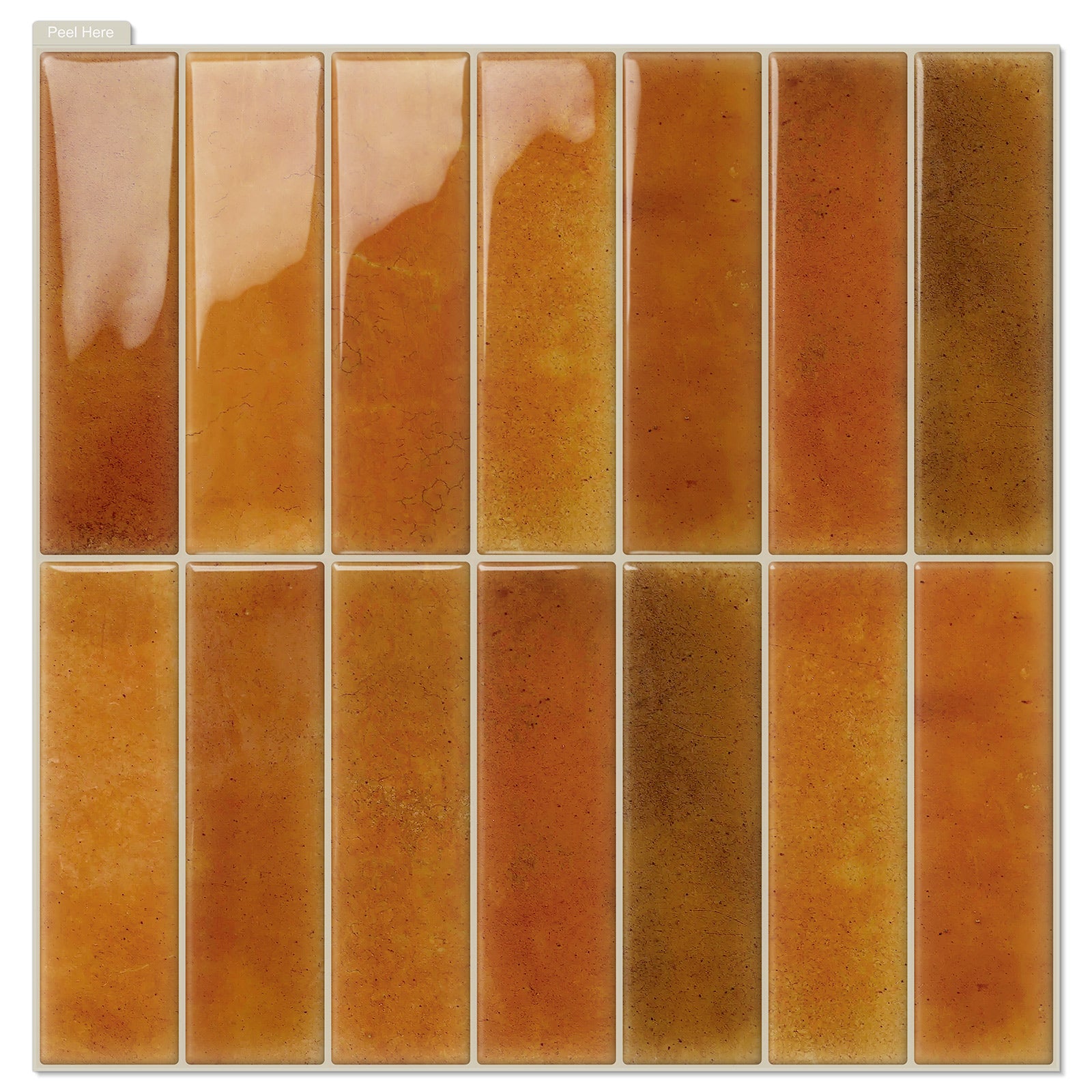 Glossy Sunset Orange