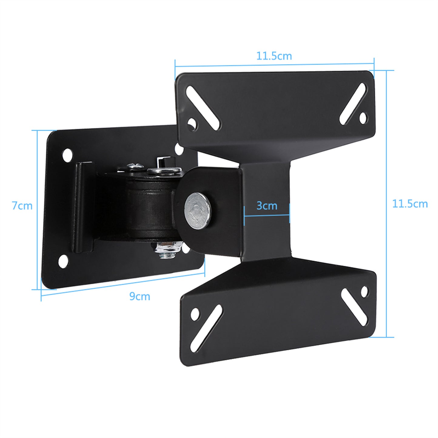 Universal Tilting LCD Monitor TV Mount Wall Bracket For 14 15 17 19 22 24 inch