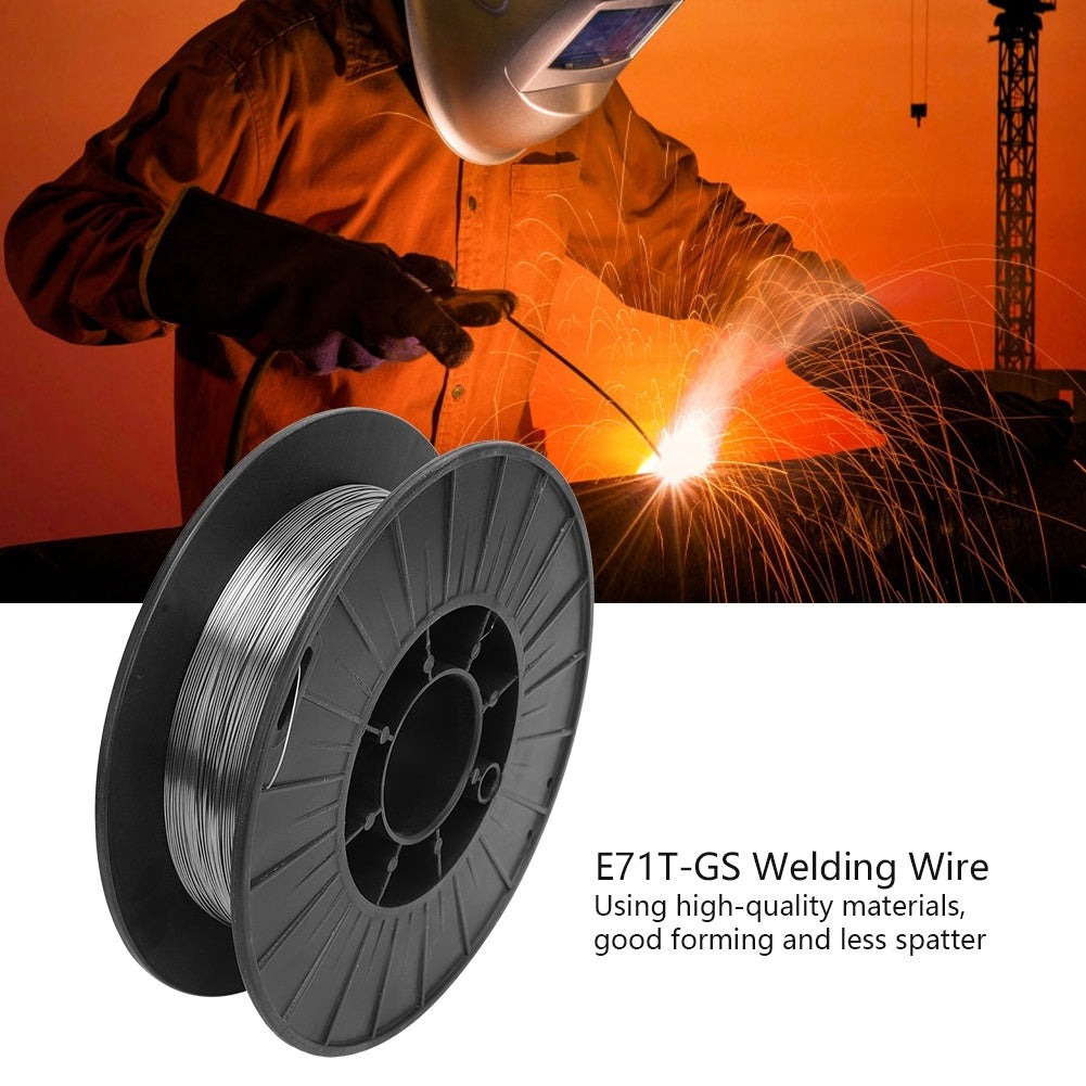 Welding Wire No Gas Self-Shielded High Efficiency Weld Accessories E71T GS 0.8mm 2KG