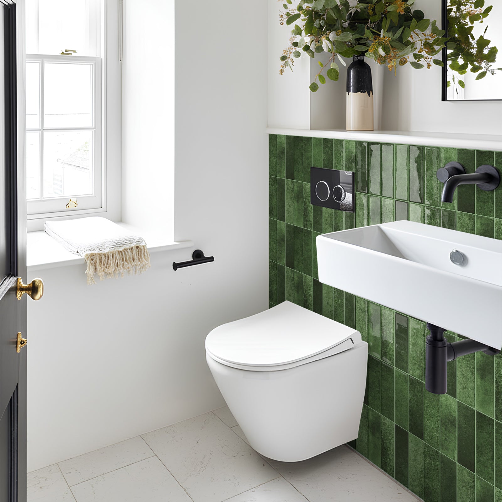 Glossy Verdant Green