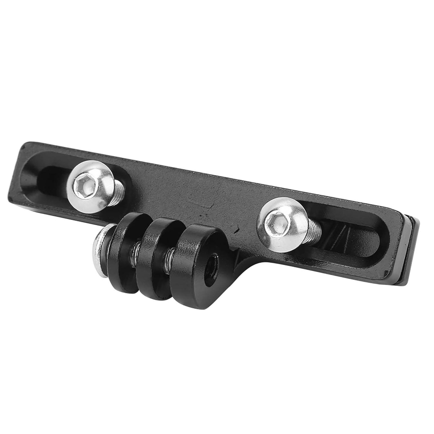 Aluminium Alloy Black Bike Base Bicycle Saddle Cushion Clip Mounting for Gopro Hero6/5/4/3 Camera