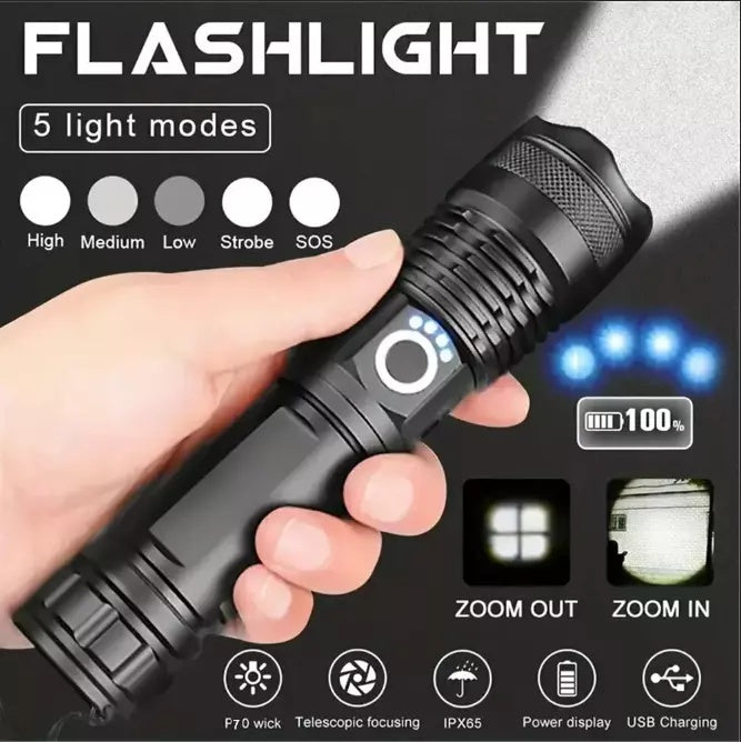 P70 Telescopic Flashlight