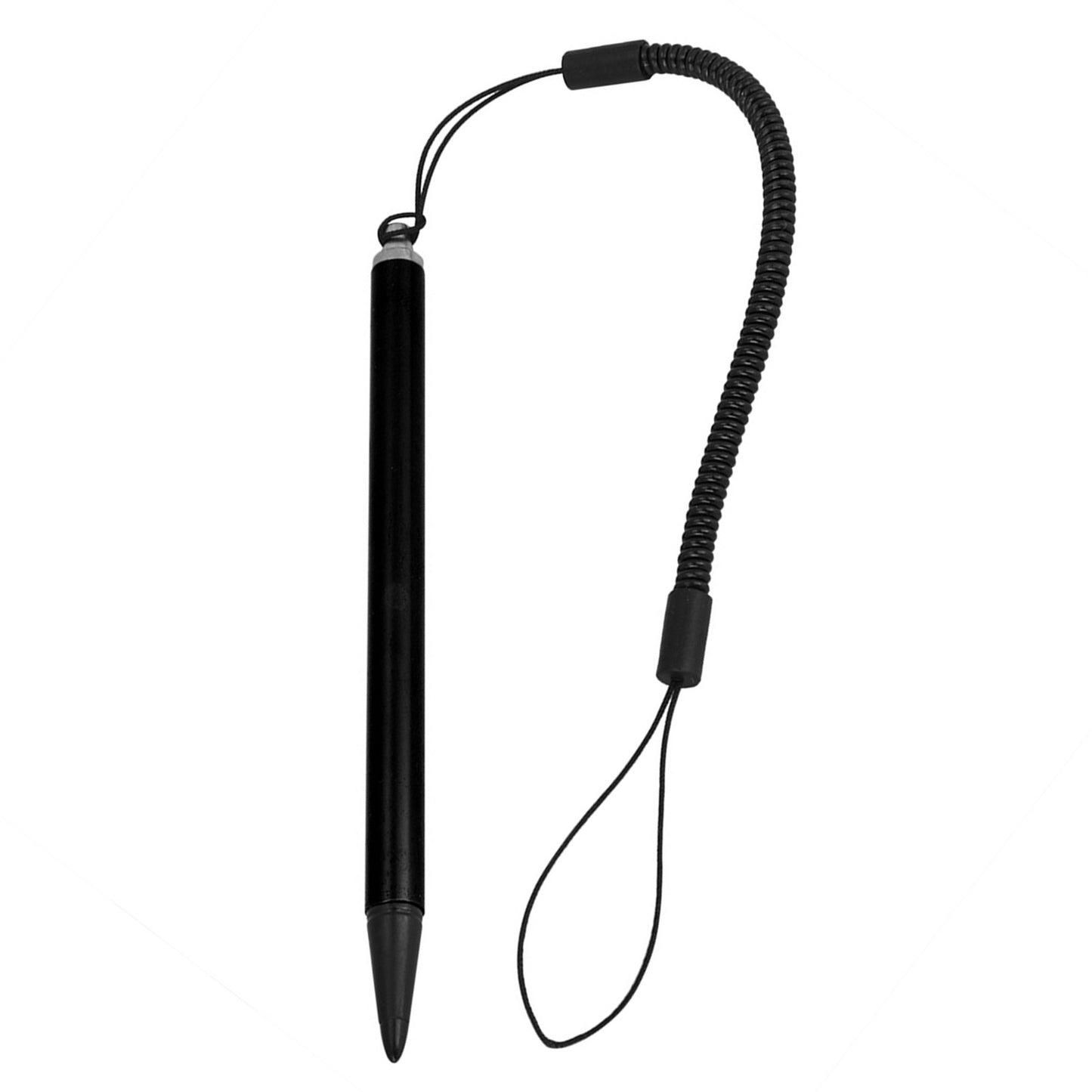 Screen Touch Painting Pen Resistive Stylus with Spring Rope For POS PDA Navigator (Black)