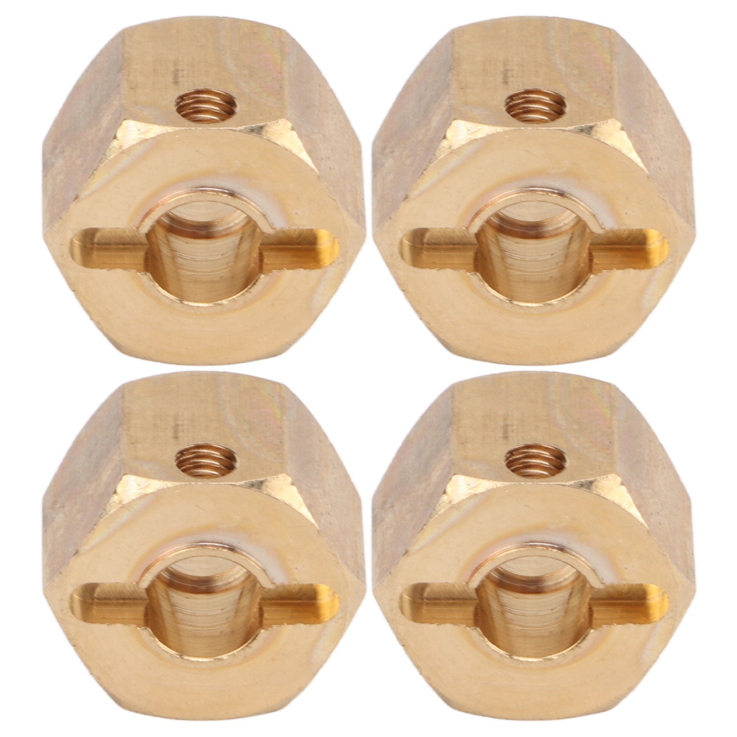 4pcs/set 12mm Hex Wheel Hub Extended Adapter for SCX10 90046 GN7 CC01 1/10 RC Cars9mm