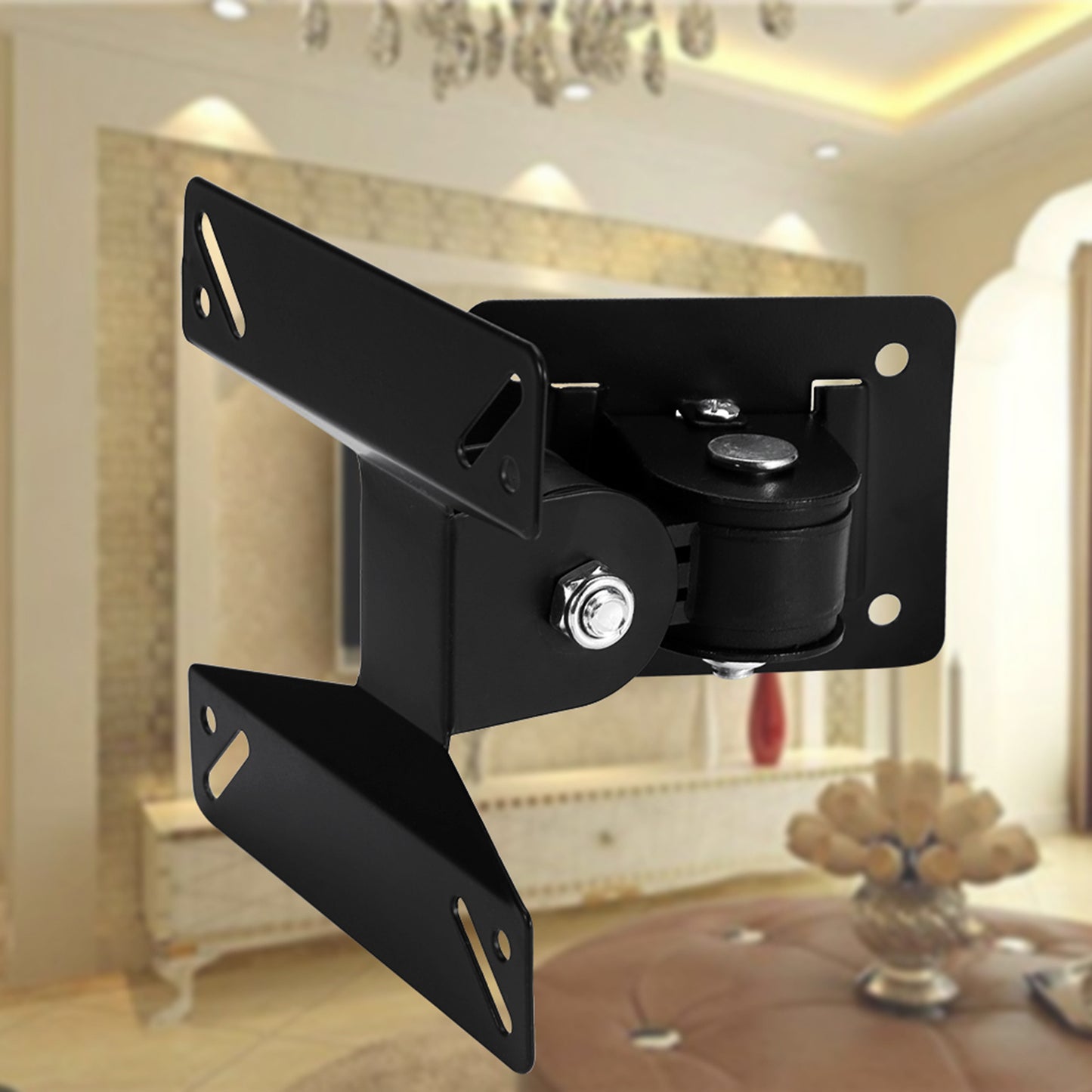 Universal Tilting LCD Monitor TV Mount Wall Bracket For 14 15 17 19 22 24 inch