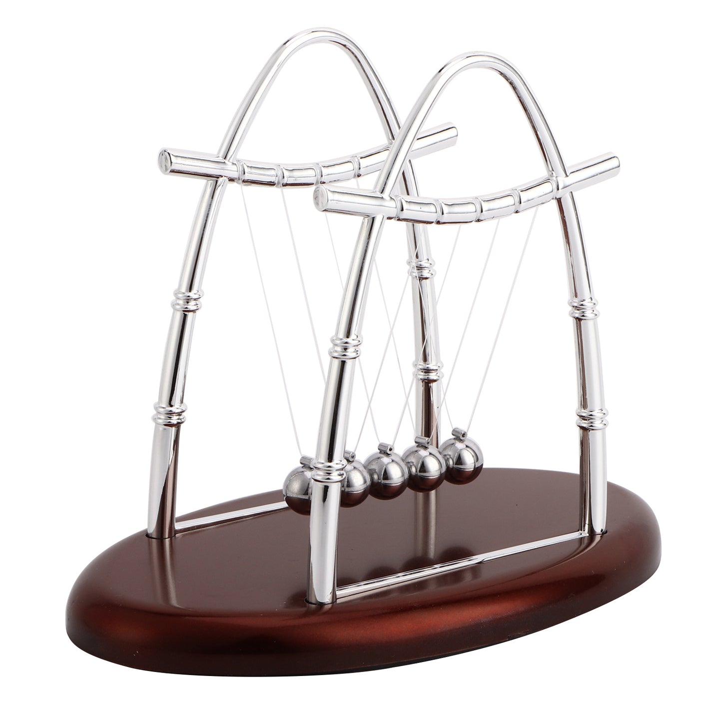 Newton's Cradle Balance Steel Balls Physics Science Pendulum Ornaments Toy Desk