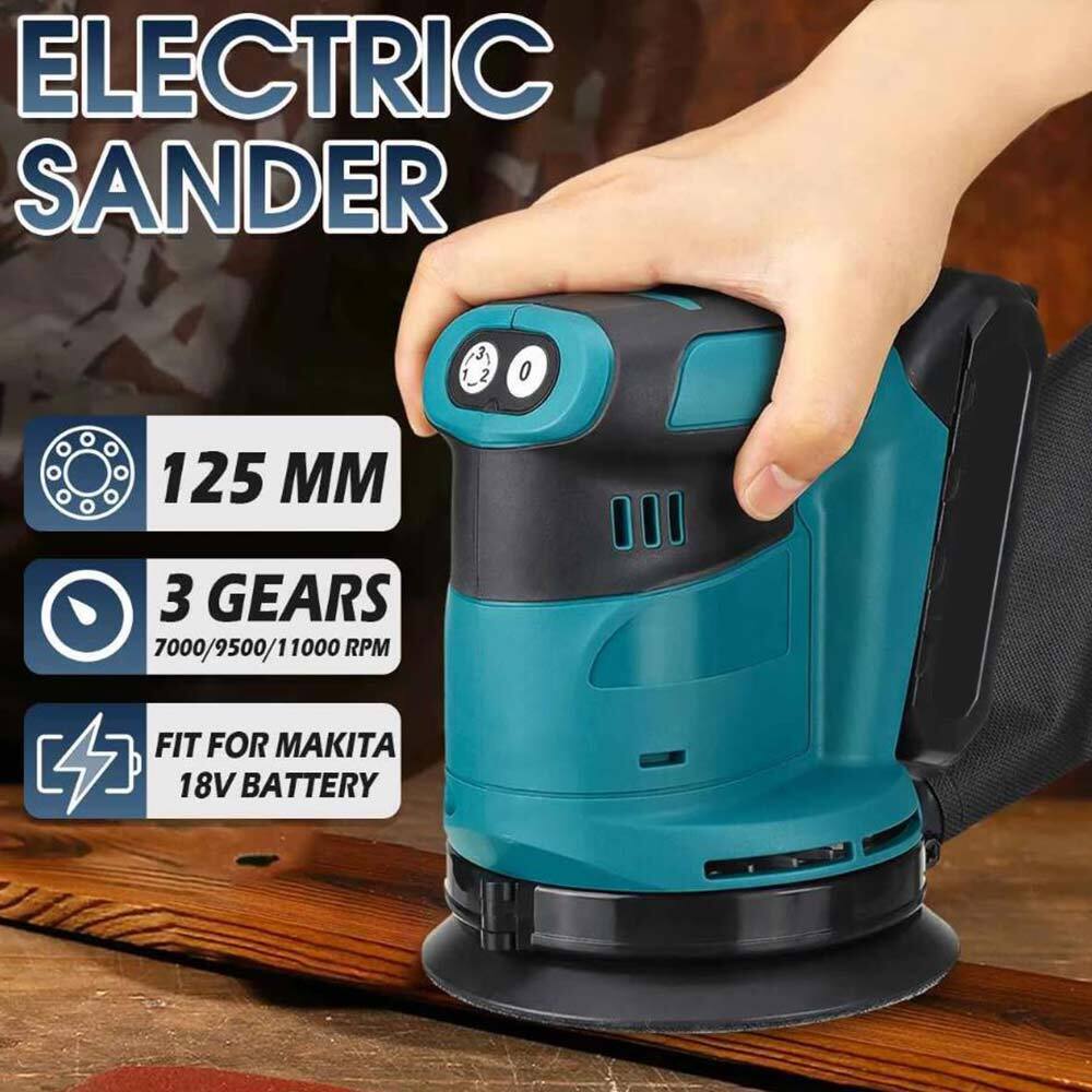 Electric Sander Wood Grinder Handheld Polishing Grinding