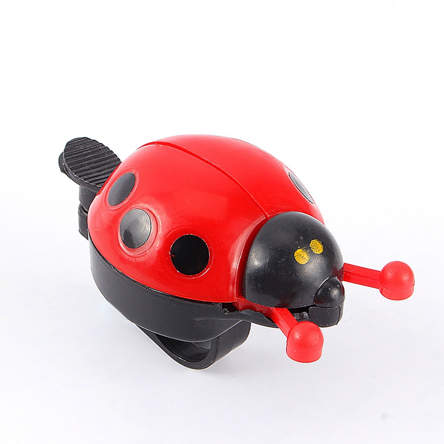 Kids Bicycle Bell Ring Ladybug Bike Bell Cute Gift for Children Outdoor Fun (Red)