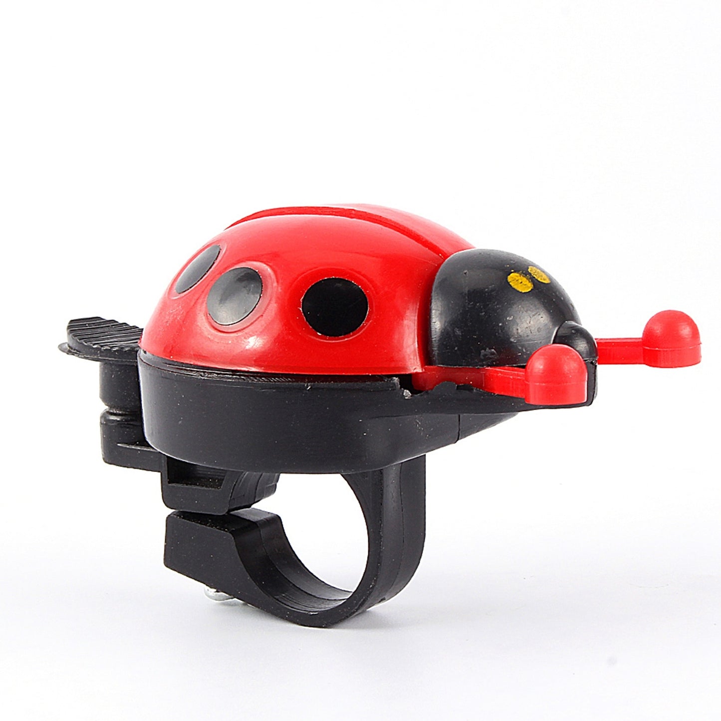 Kids Bicycle Bell Ring Ladybug Bike Bell Cute Gift for Children Outdoor Fun (Red)