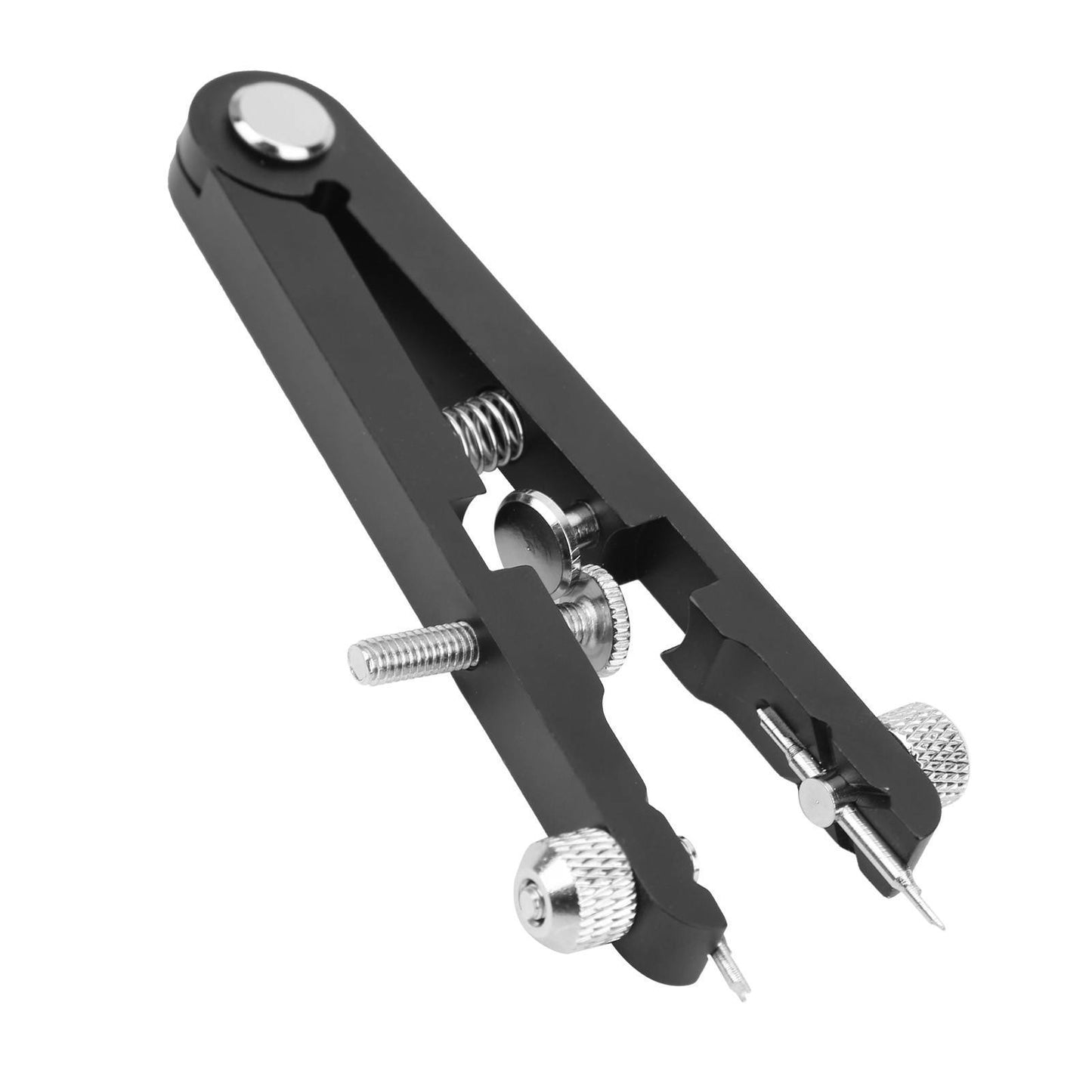 Spring Bar Plier Watch Repair Tool Watchmaker Replace Removing Chain Tool with Pins 6825Black