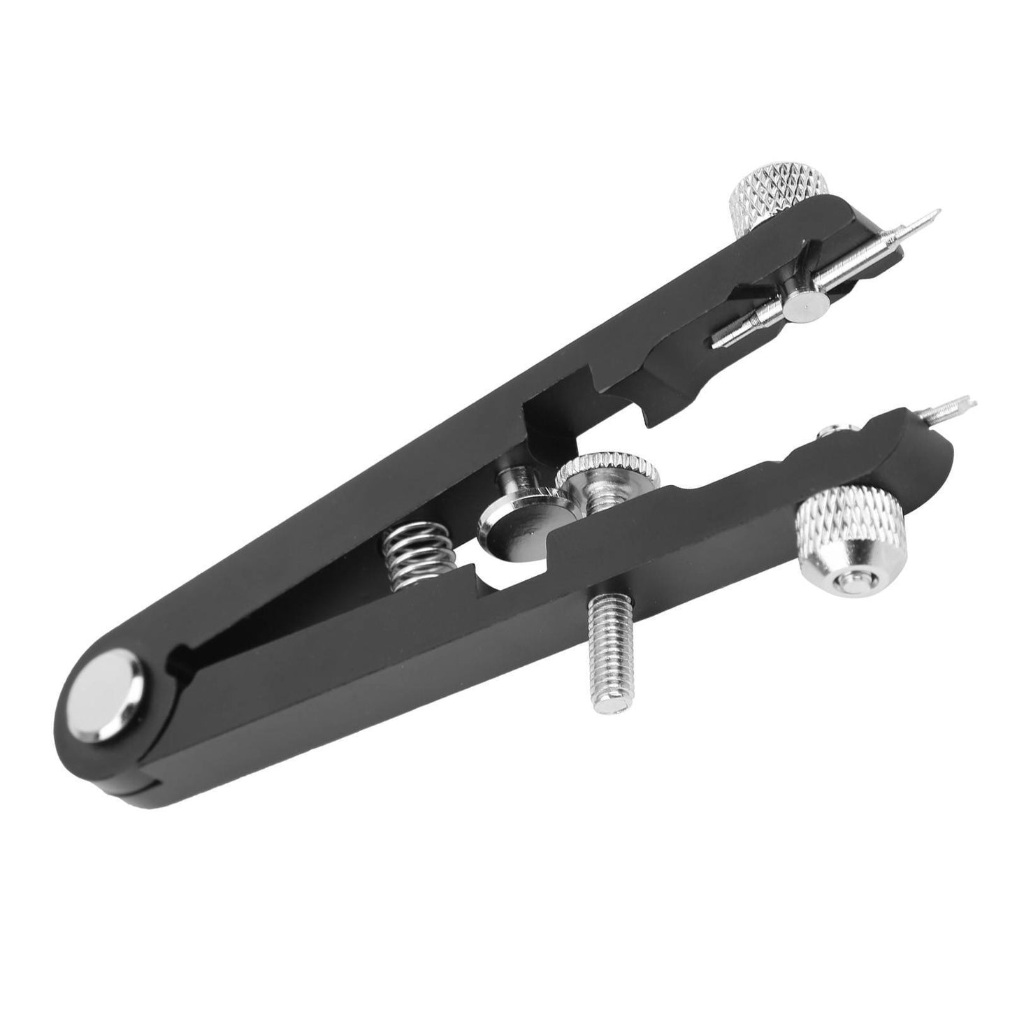 Spring Bar Plier Watch Repair Tool Watchmaker Replace Removing Chain Tool with Pins 6825Black