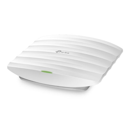 TP-LINK (EAP110) Omada 300Mbps Wireless N Ceiling Mount Access Point, Passive PoE, 10/100, Free Software-0