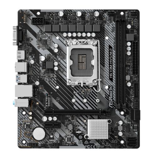 Asrock H610M-HVS/M.2 R2.0, Intel H610, 1700, Micro ATX, 2 DDR4, VGA, HDMI, PCIe4, 1x M.2-0