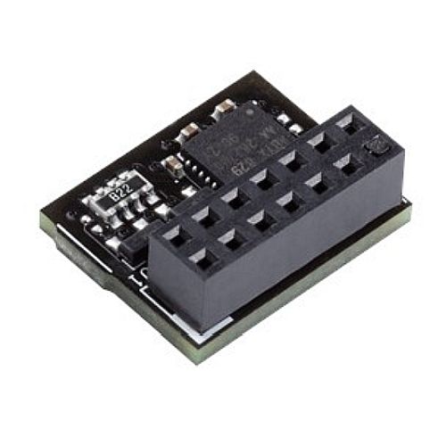 Asus (TPM-SPI) TPM Module, 14-1 pin & SPI Interface, Securely Stores Keys, Data, Passwords & Digital Certificates-0