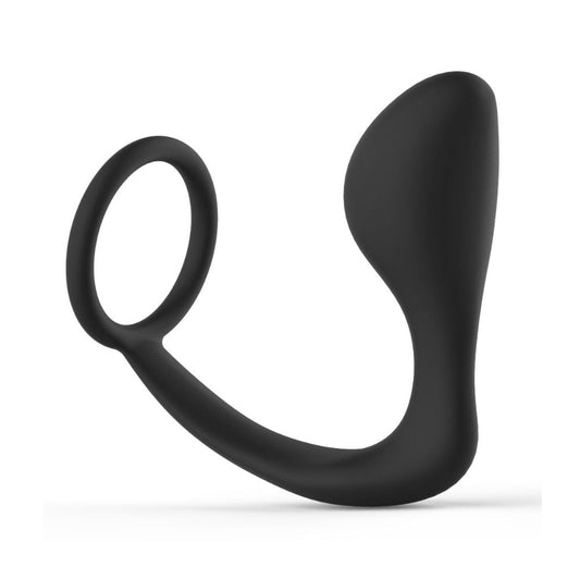 Anal Tease Silicone Cock Ring & Plug-0