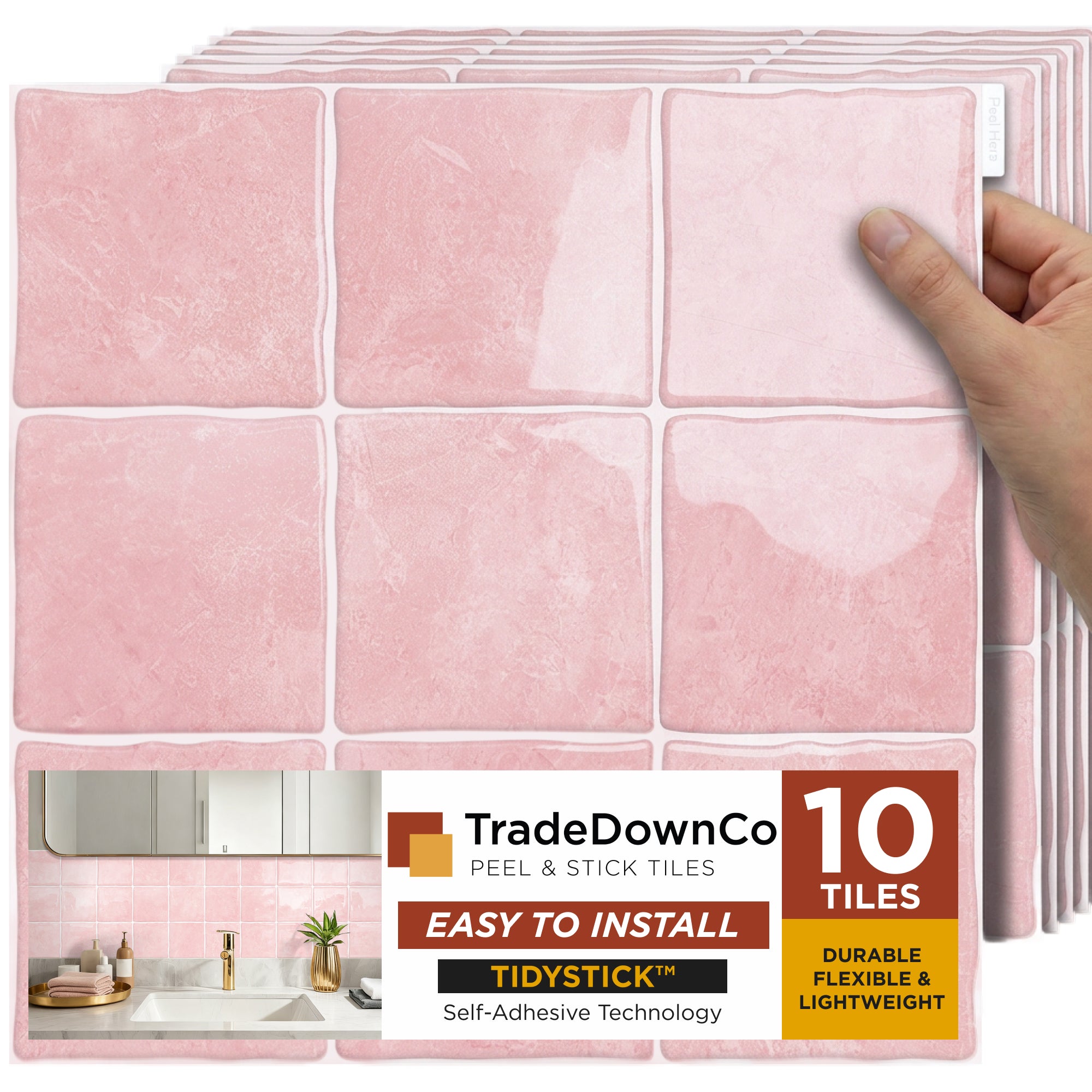 Glossy Stone Pink