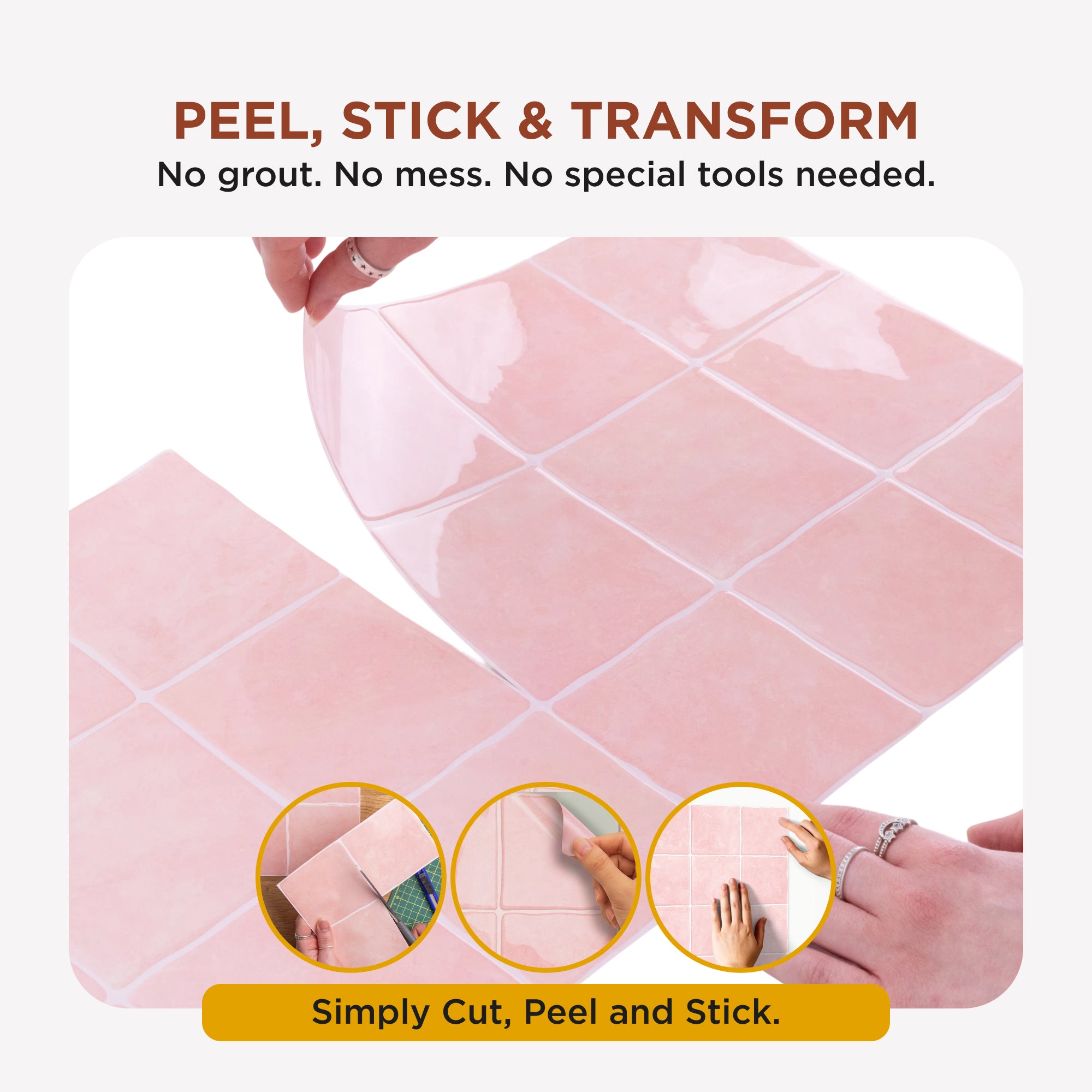 Glossy Stone Pink