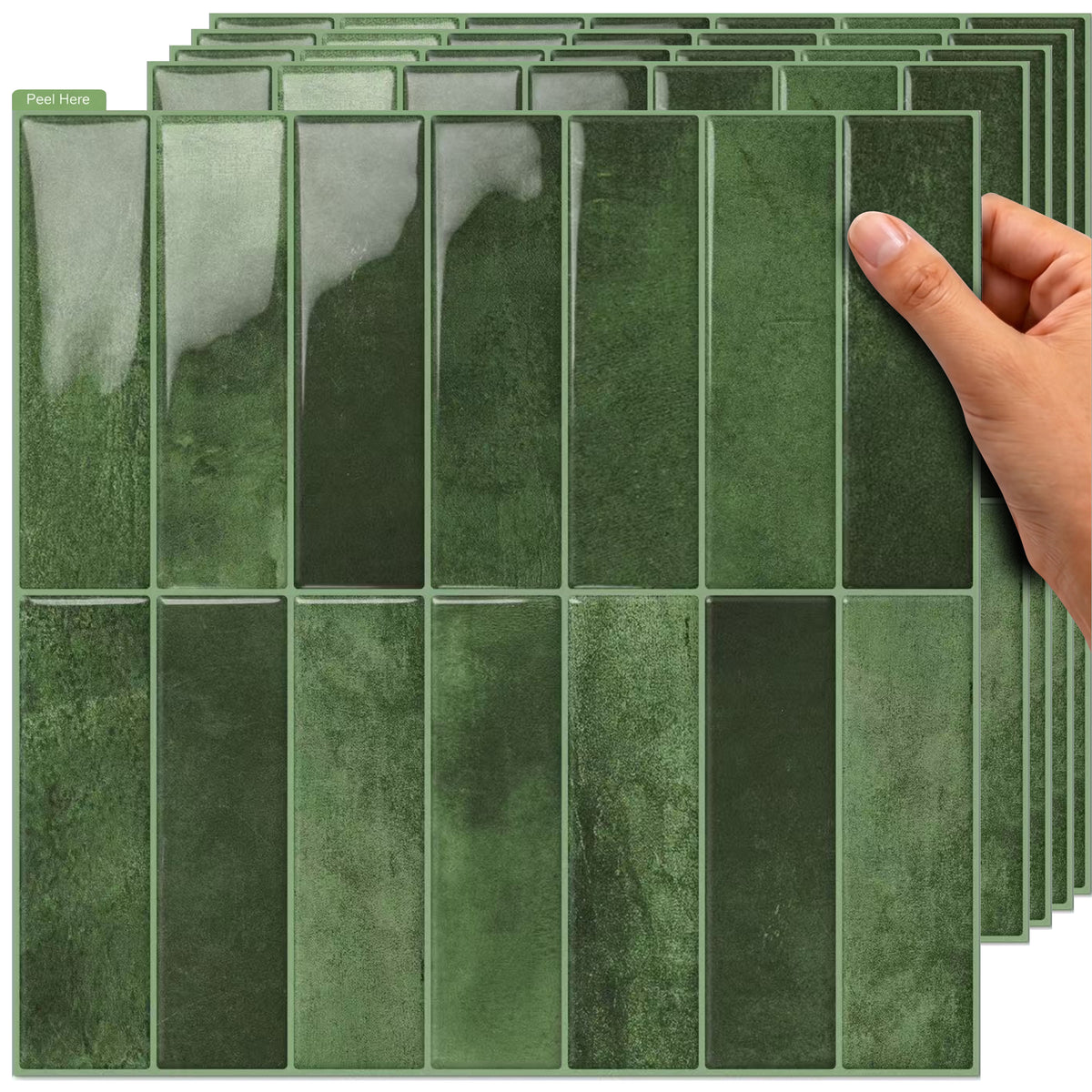Glossy Verdant Green