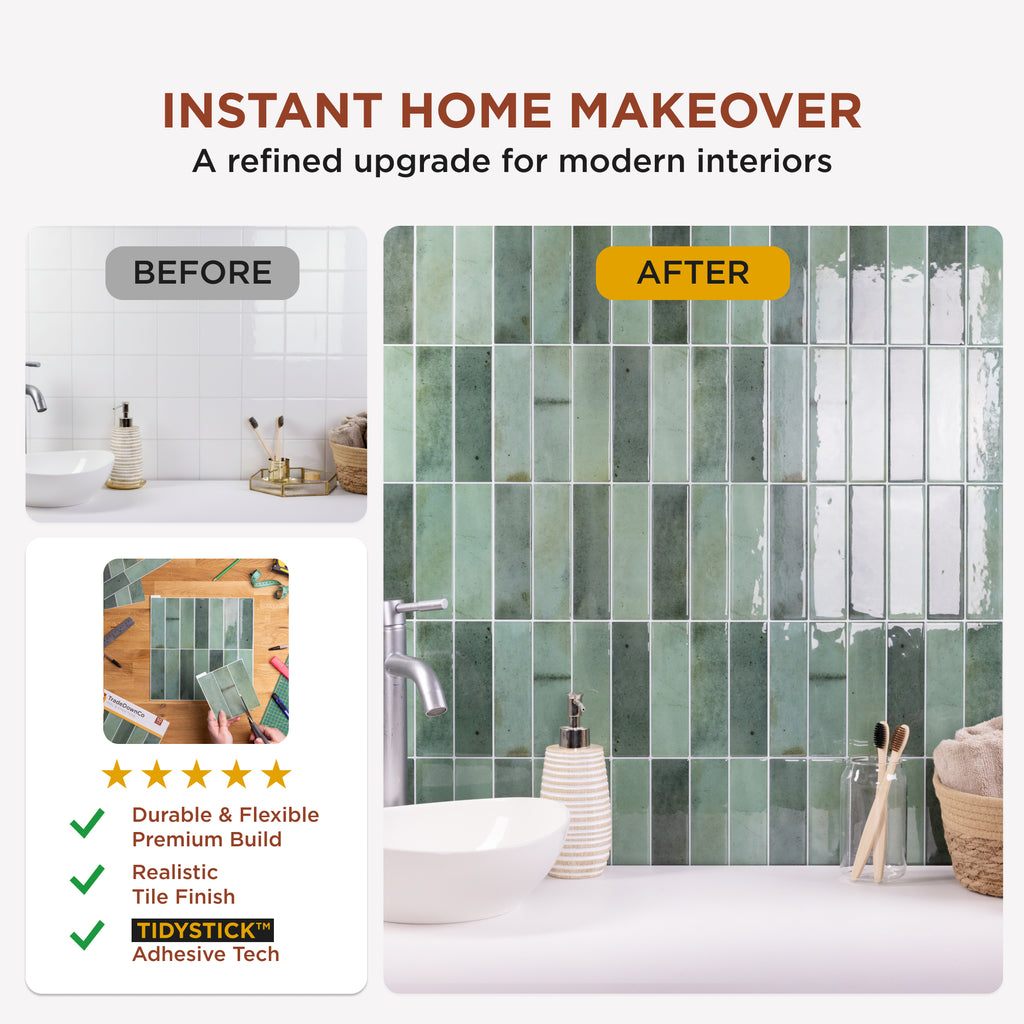 Glossy Manor Green