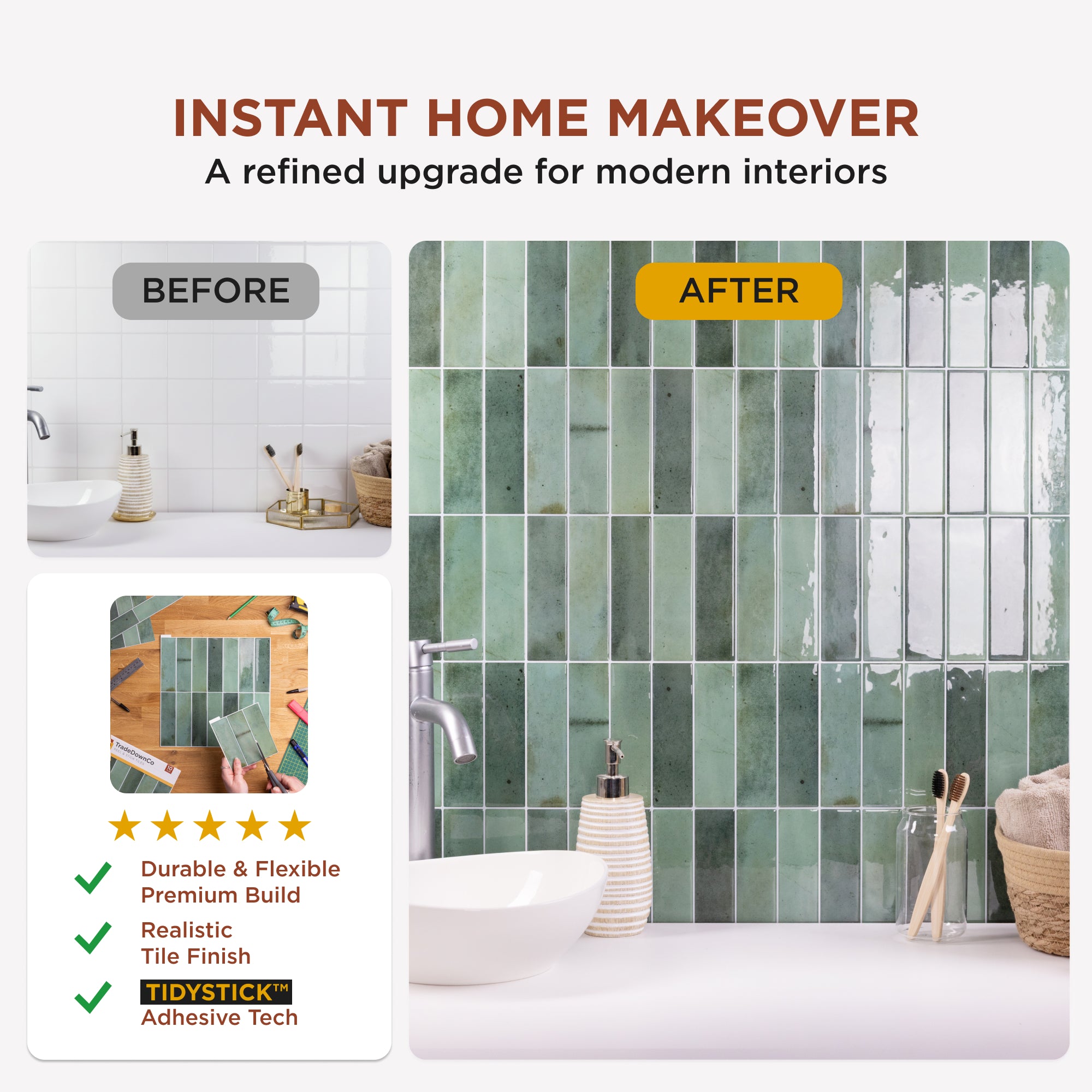 Glossy Manor Green