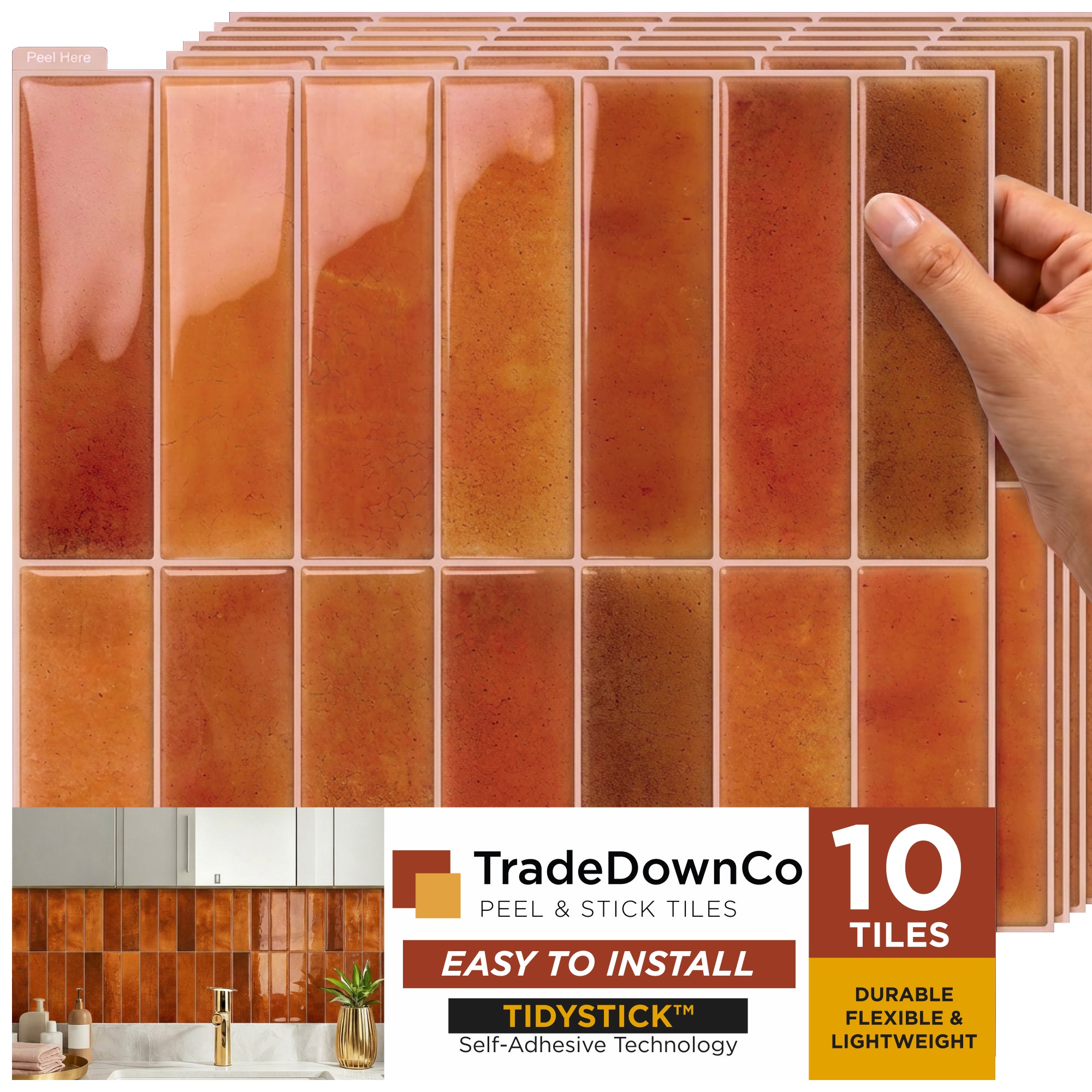 Glossy Sunset Orange