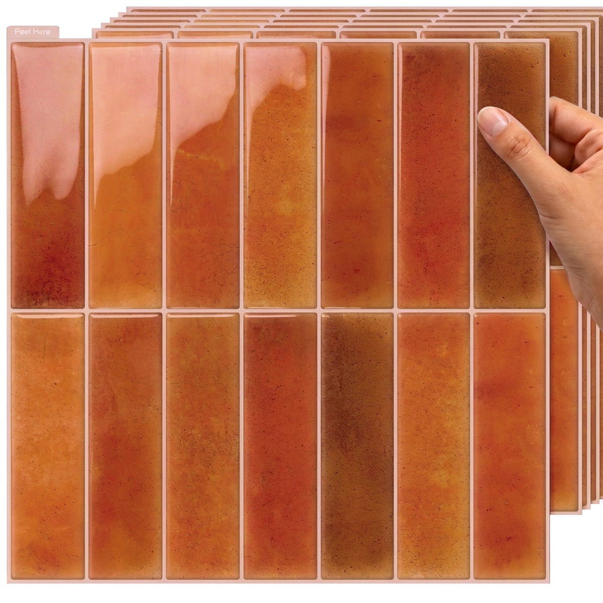 Glossy Sunset Orange