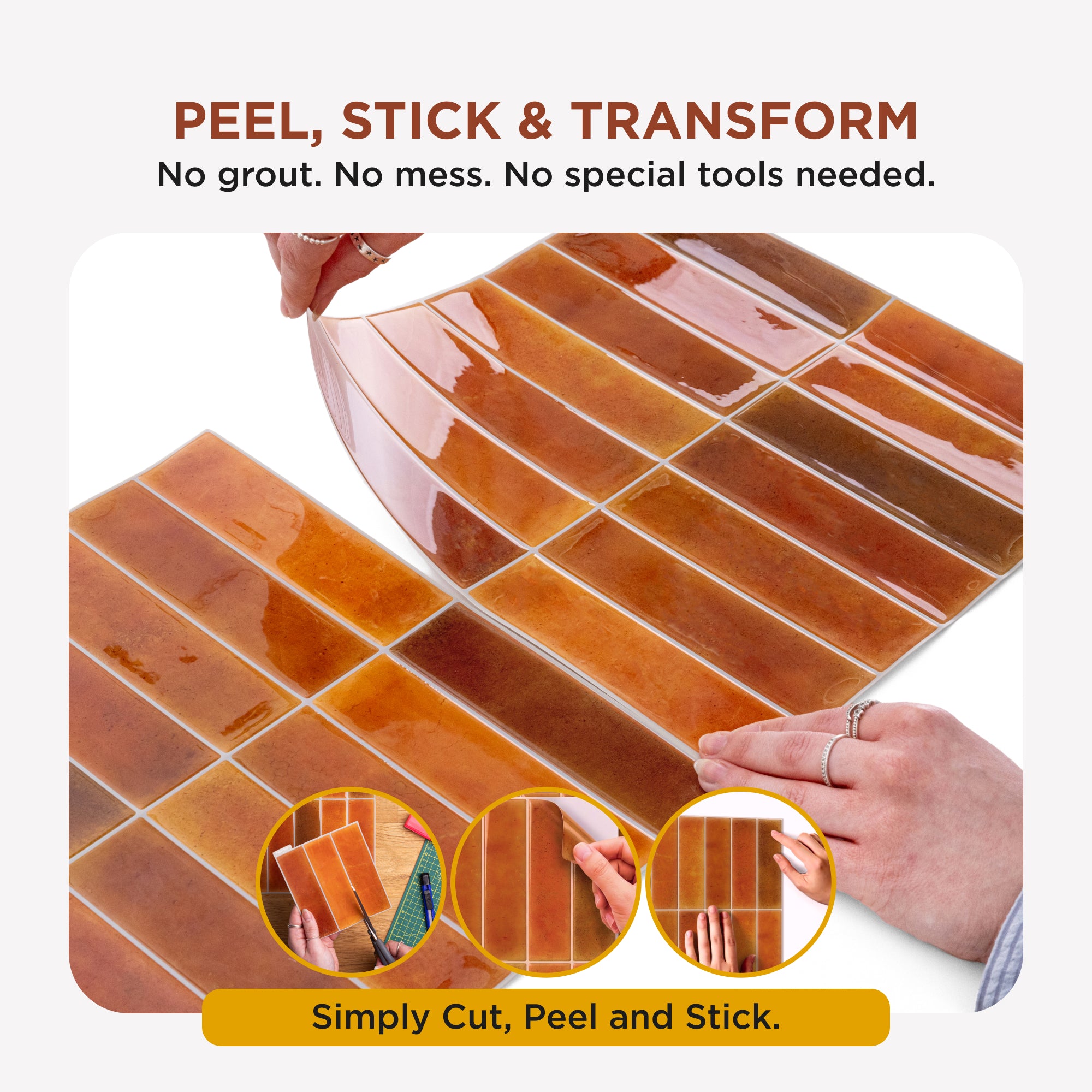 Glossy Sunset Orange