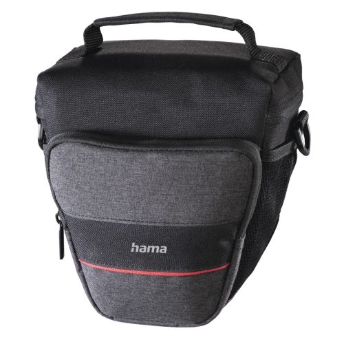 Hama Valletta 110 Colt Camera Case, Belt Loop, Shoulder Strap, Black, 9 x 9 x 15.5 cm Compartment-0