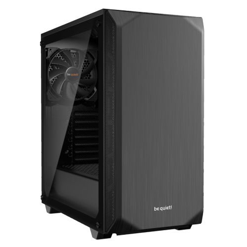 Be Quiet! Pure Base 500 Gaming Case with Window, ATX, 2 x Pure Wings 2 Fans, PSU Shroud, Black-0