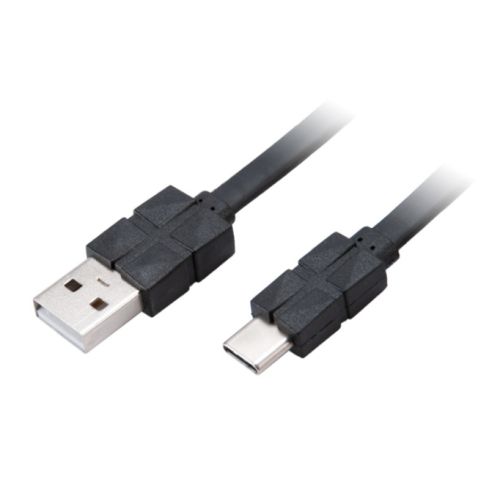 Akasa PROSLIM USB 2.0 Type-C to Type-A Charging & Sync Cable, 30cm-0