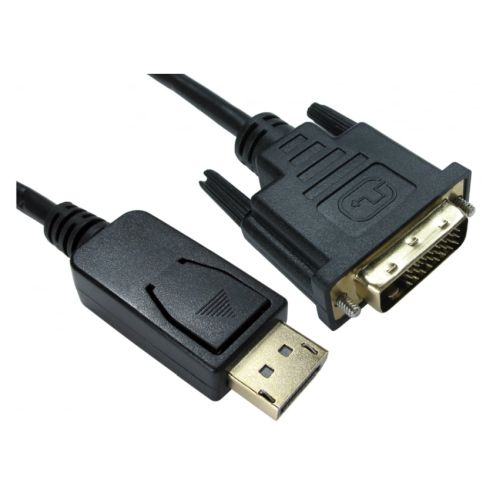 Spire DisplayPort Male to Single Link DVI-D Male Converter Cable, 2 Metres-0