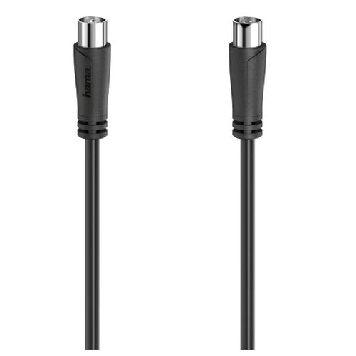 Hama Antenna Cable, Coax Male to Coax Female, 90dB, 1.5 Metre-0