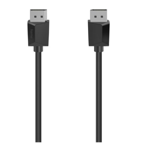 Hama DisplayPort 2.1 Cable, Male to Male, Ultra-HD 4K, 1.5 Metre-0