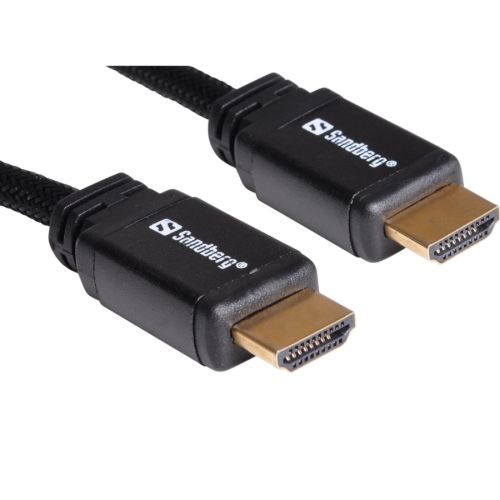 Sandberg HDMI 2.0 Cable, 1 Metre, Ultra High Speed, 4K Res, 5 Year Warranty-0