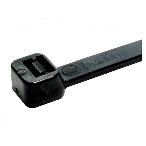 Cable Ties, 150mm x 3.6mm, Black, Pack of 100-0