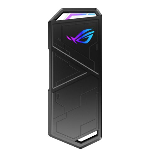 Asus ROG STRIX ARION LITE M.2 NVMe SSD Caddy, USB 3.2 Gen2 Type-C, Aluminium, Thermal Pads, RGB Lighting-0