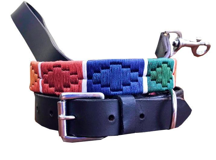 LA PAMPA - Polo Dog Collar & Lead Set-0