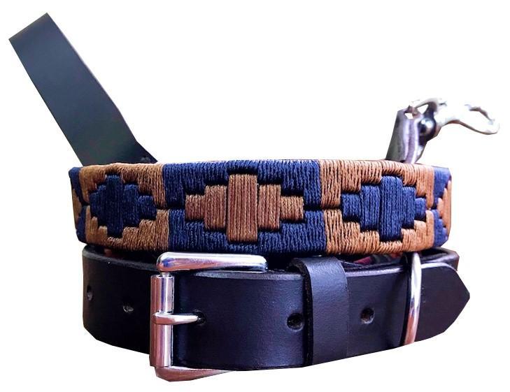 RÍO CEBALLOS - Polo Dog Collar & Lead Set-0