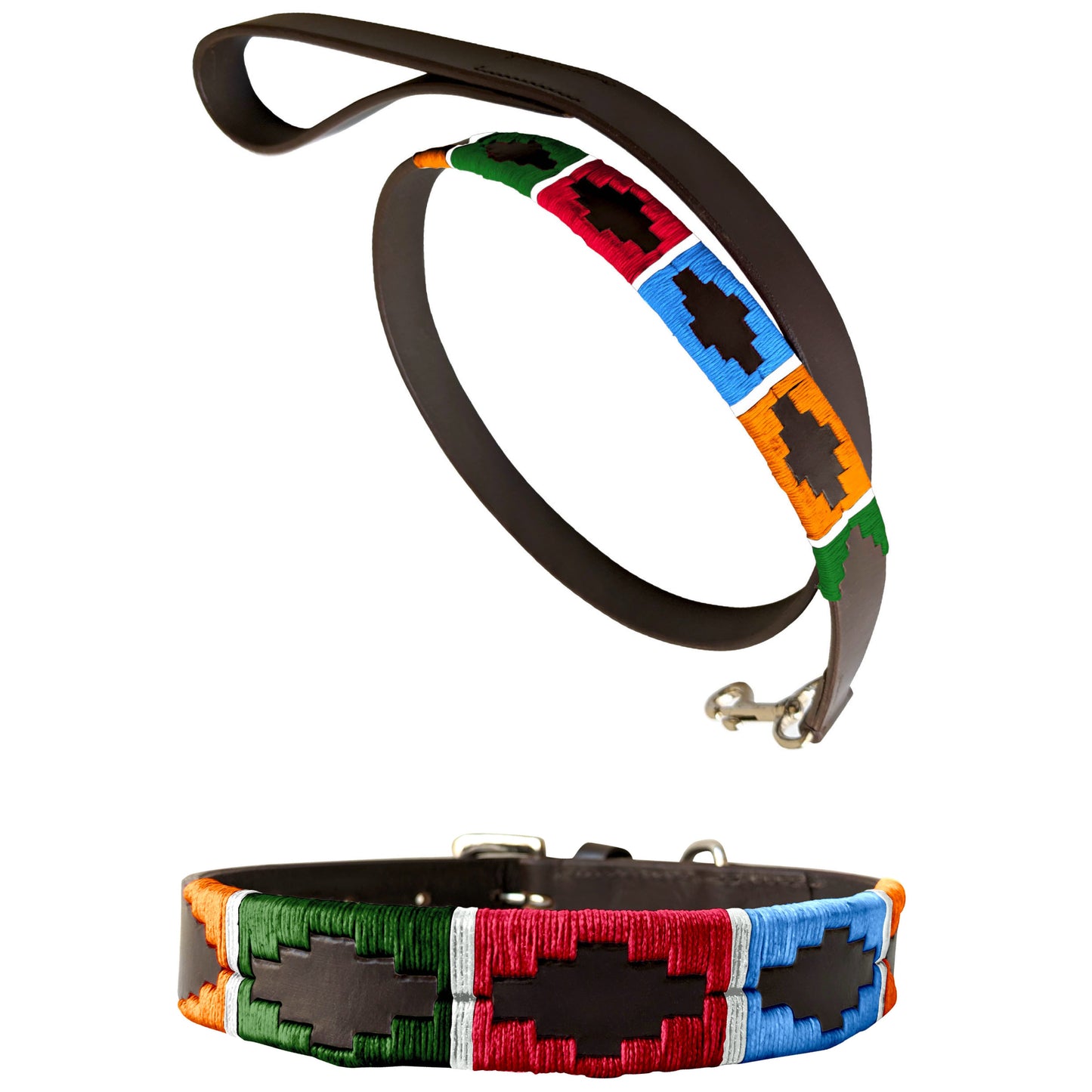 POSADAS - Polo Dog Collar & Lead Set-0