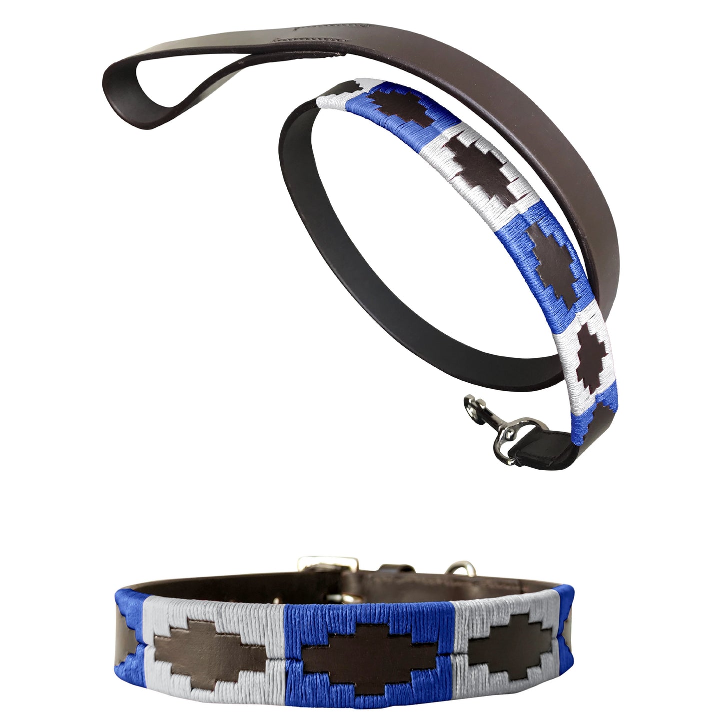 LOS HORNOS - Polo Dog Collar & Lead Set-0