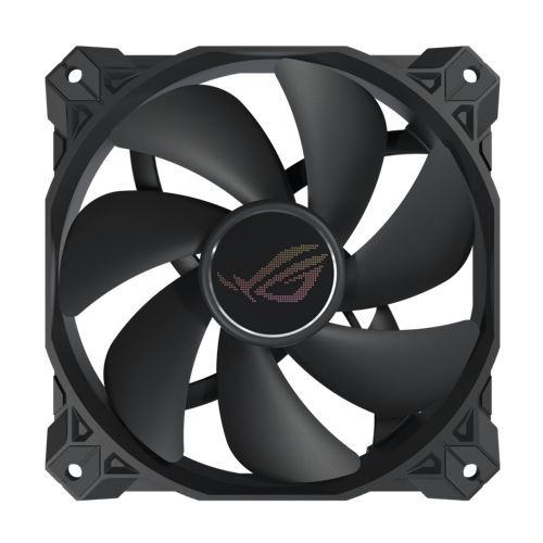 Asus ROG STRIX XF120 12cm PWM Case/Radiator Fan, Whisper-quiet, MagLev Bearing, Polychromatic ROG Logo, 1800 RPM, 5 Year Warranty-0