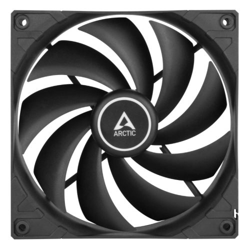 Arctic F14 14cm PWM PST CO Case Fan for Continuous Operation, Black, Dual Ball Bearing, 200-1350 RPM-0