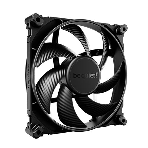 Be Quiet! (BL096) Silent Wings 4 14cm PWM Case Fan, Black, Up to 1100 RPM, Fluid Dynamic Bearing-0