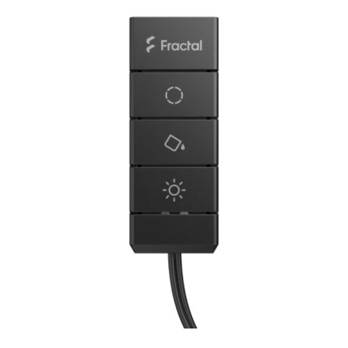 Fractal Design Adjust 2 Digital Fan & ARGB Lighting Controller, 12 Colour Modes, 5 Brightness Modes, Motion Effects, No Software Needed-0