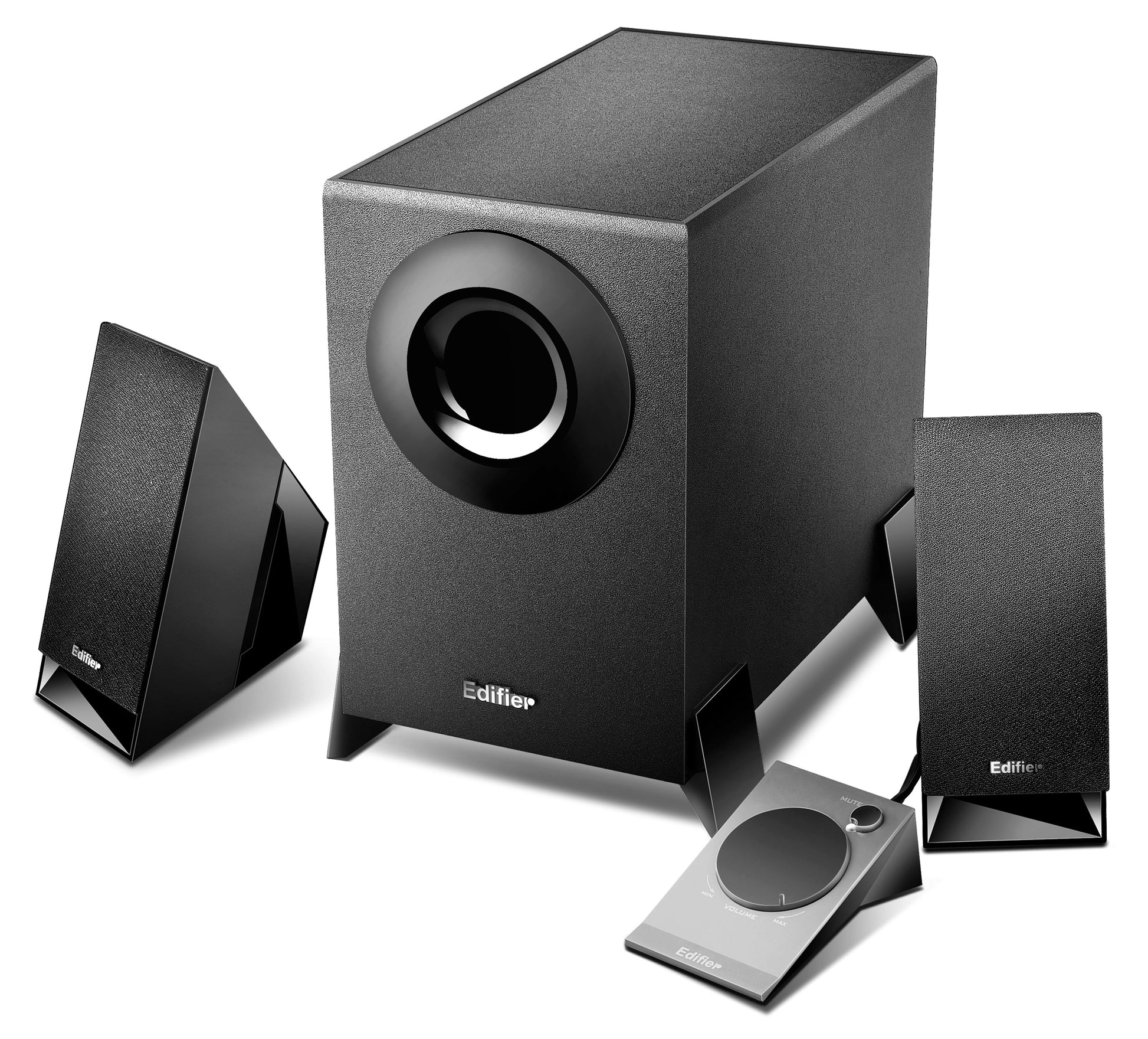 Edifier M1360 2.1 Multimedia Computer PC Speaker System - Black - CM-M1360-0