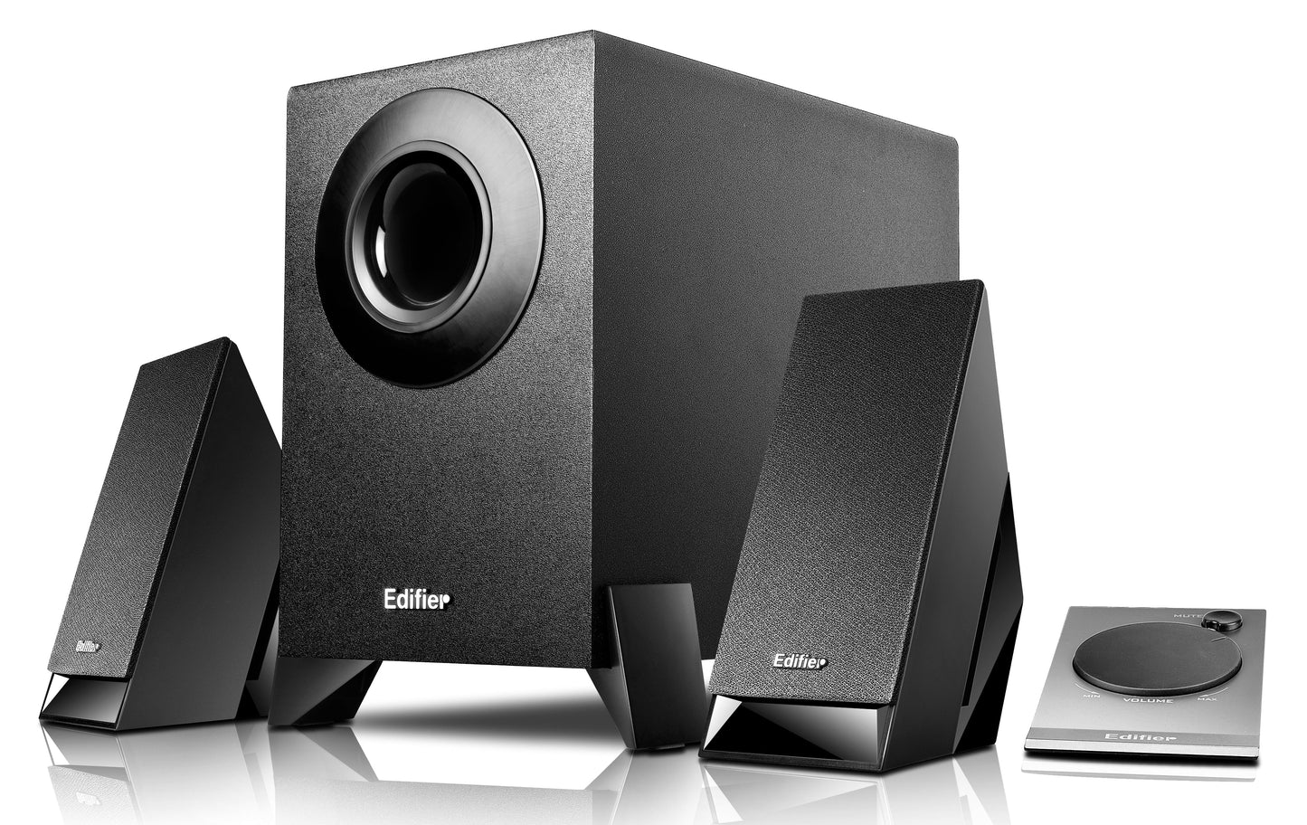 Edifier M1360 2.1 Multimedia Computer PC Speaker System - Black - CM-M1360-1